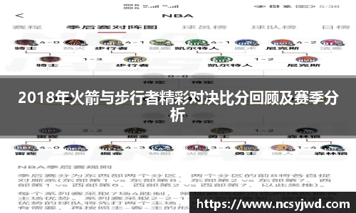 2018年火箭与步行者精彩对决比分回顾及赛季分析